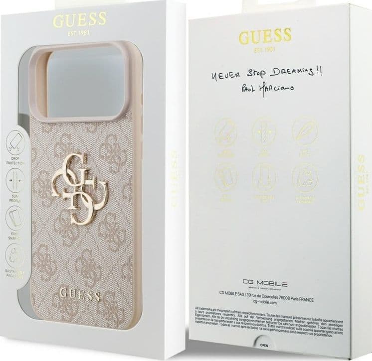 Guess 4G Big Logo - Case iPhone 17 Pro Max (pink) - 8