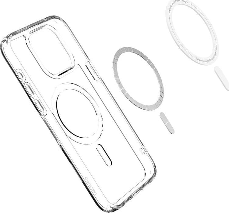 Spigen Ultra Hybrid MagSafe - Case for iPhone 15 Pro (White) - 7