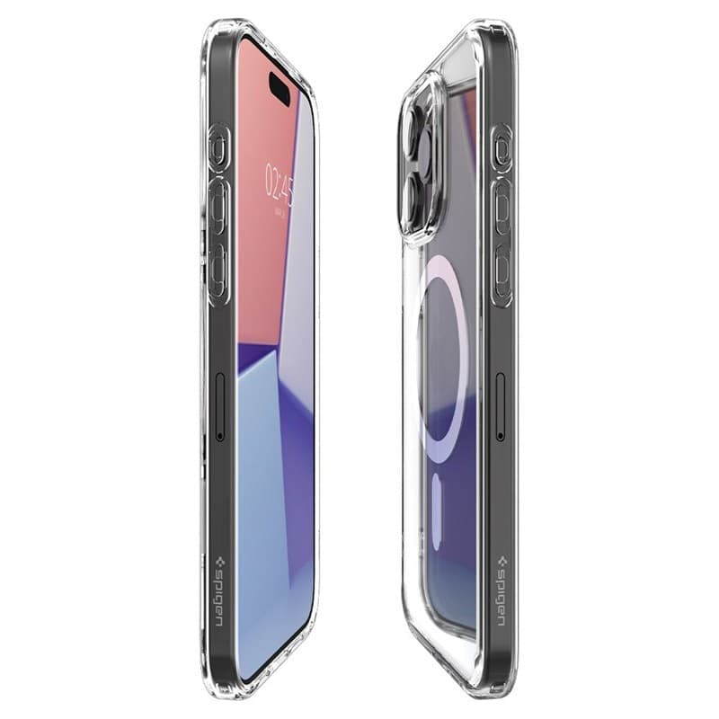 Spigen Ultra Hybrid MagSafe - Case for iPhone 15 Pro (White) - 9