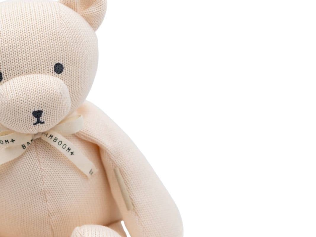 Carillon Bamboom a Maglia Orso - Powder Pink - 2