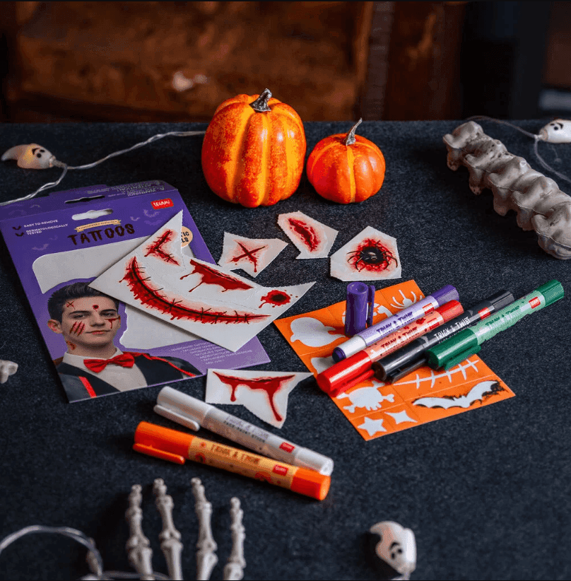Legami - Set di 6 Trucchi Viso in Stick - Trick & Twist Halloween - 4