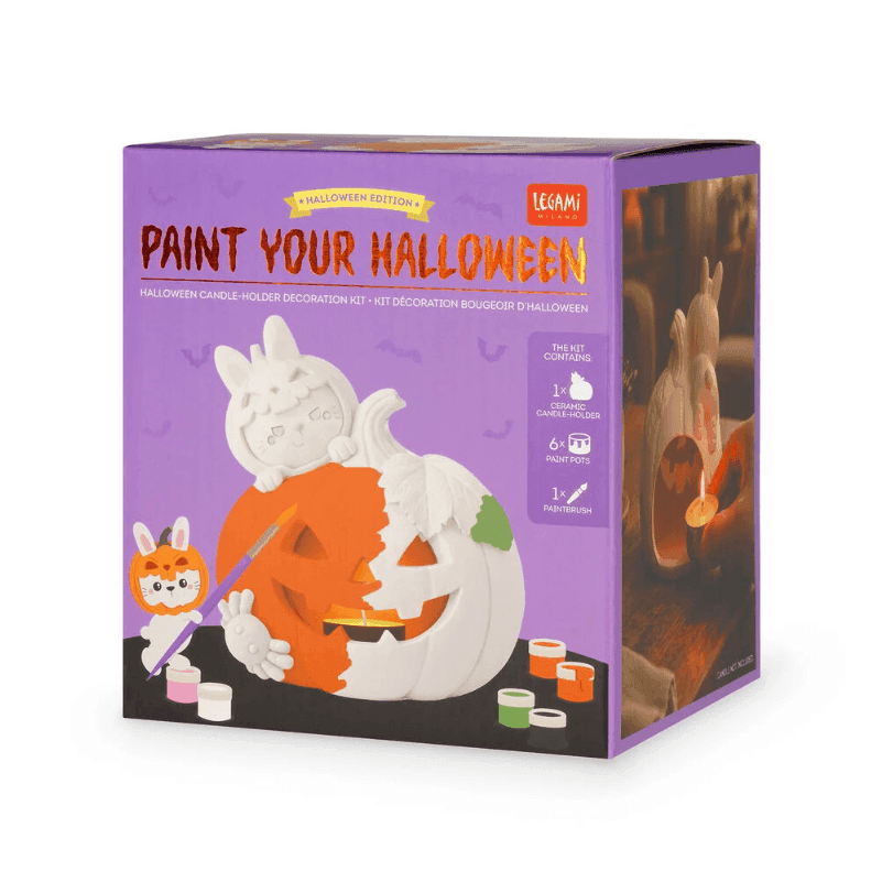 legami - Kit Decorazione Portacandela di Halloween - Paint Your Halloween - 5