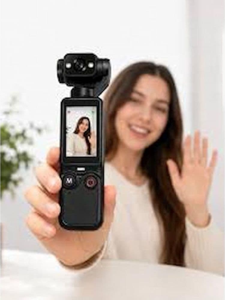 MINI VIDEOCAMERA SPORTIVA 4K ULTRA HD TELECAMERA CON OBIETTIVO GIREVOLE A 180° VLOGGING - 3