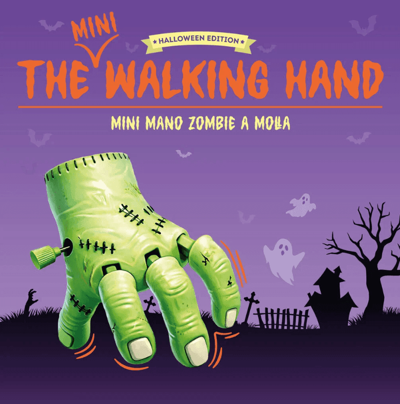 Legami - Mini Mano Zombie a Molla - The Mini Walking Hand Halloween - 7