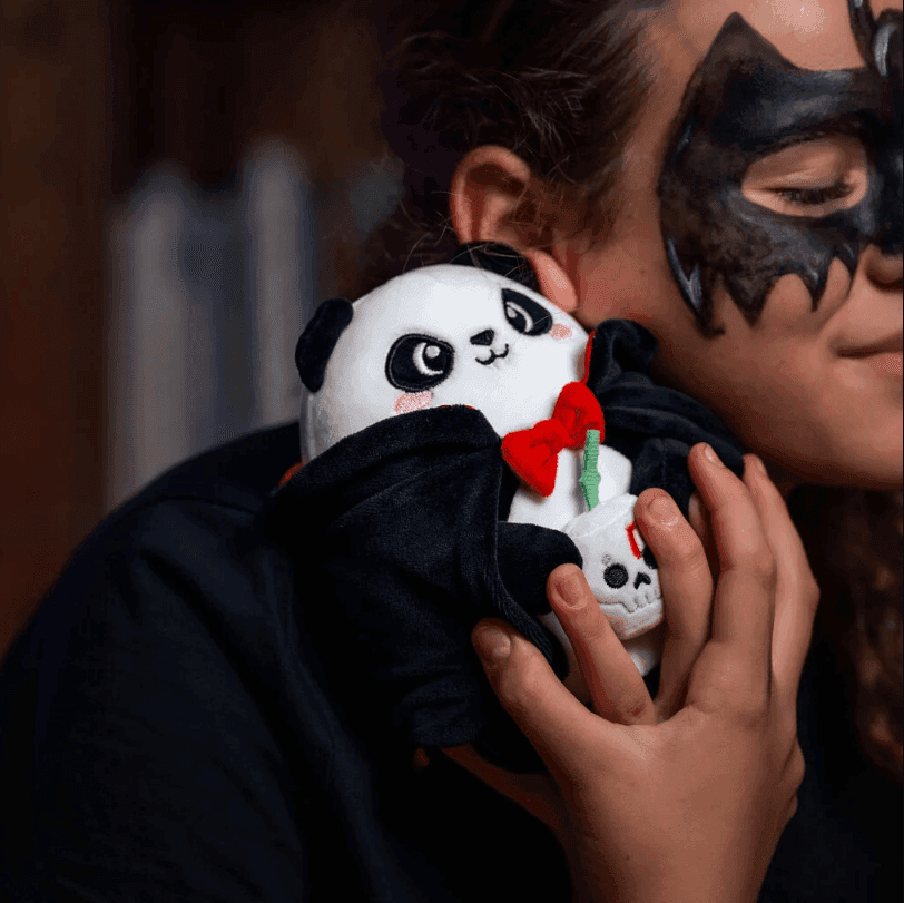Legami- Peluche Panda "Bam-Boo" Halloween - Mini Super Soft! - 2
