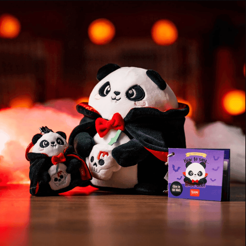 Legami- Peluche Panda "Bam-Boo" Halloween - Mini Super Soft! - 6