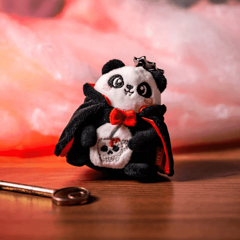Legami - Portachiavi di Peluche Panda "Bam-Boo!" Halloween - Tiny Super Soft! - 5