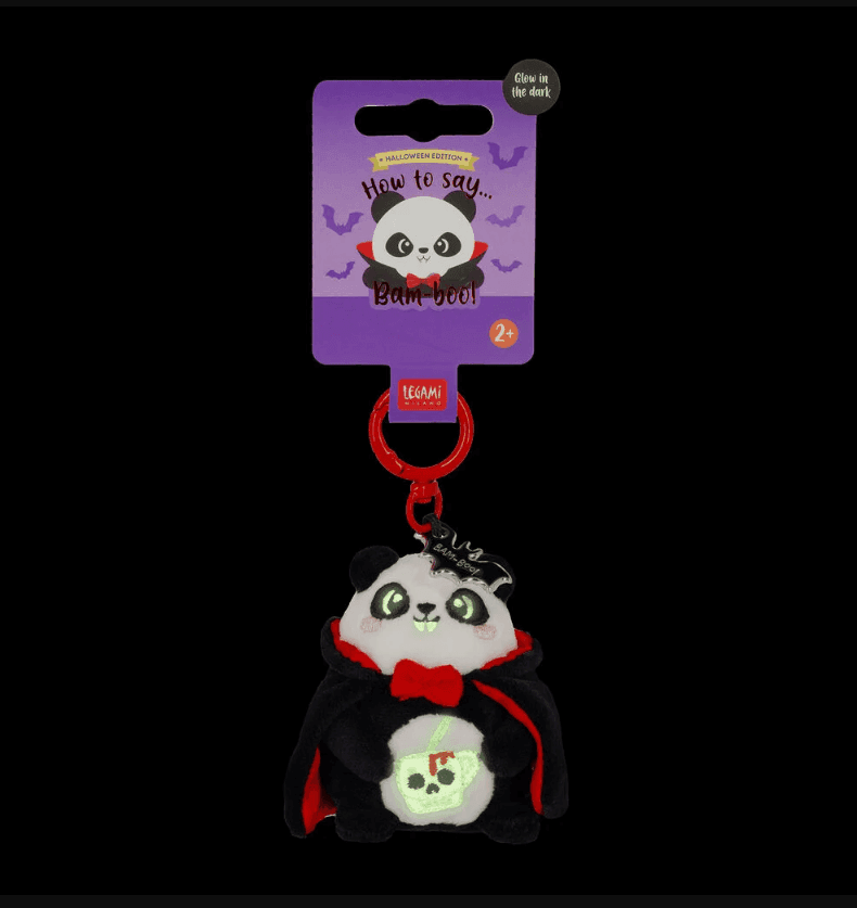 Legami - Portachiavi di Peluche Panda "Bam-Boo!" Halloween - Tiny Super Soft! - 6