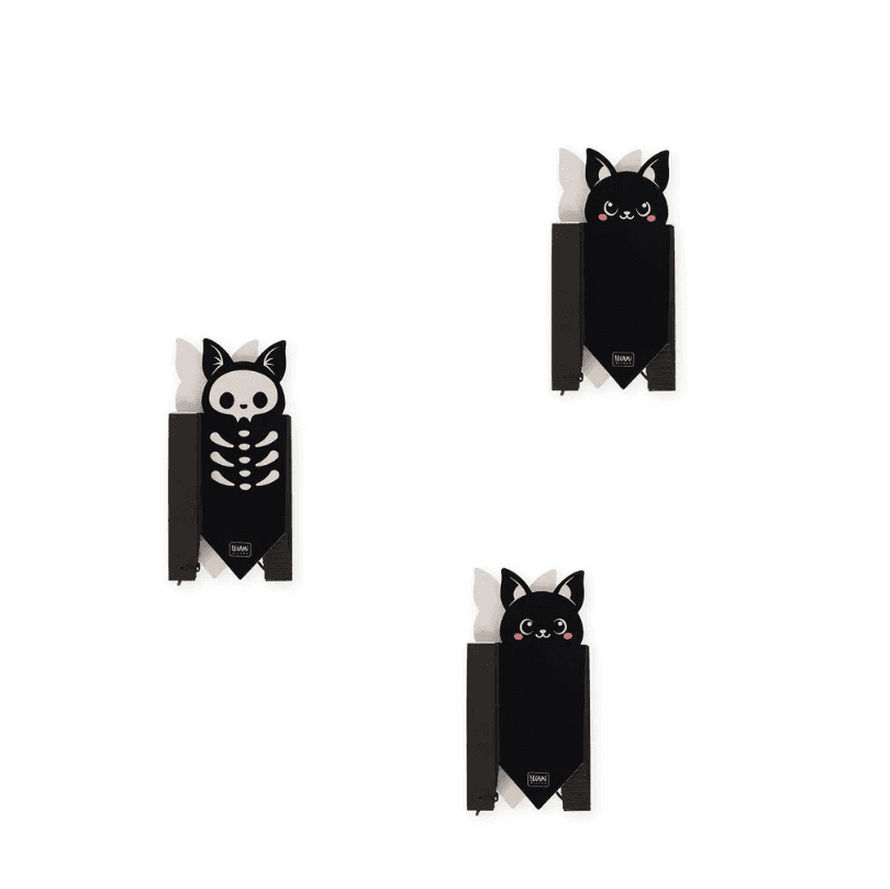 Legami -  Set di 3 Decorazioni in Carta da Appendere a tema Pipistrello - 4