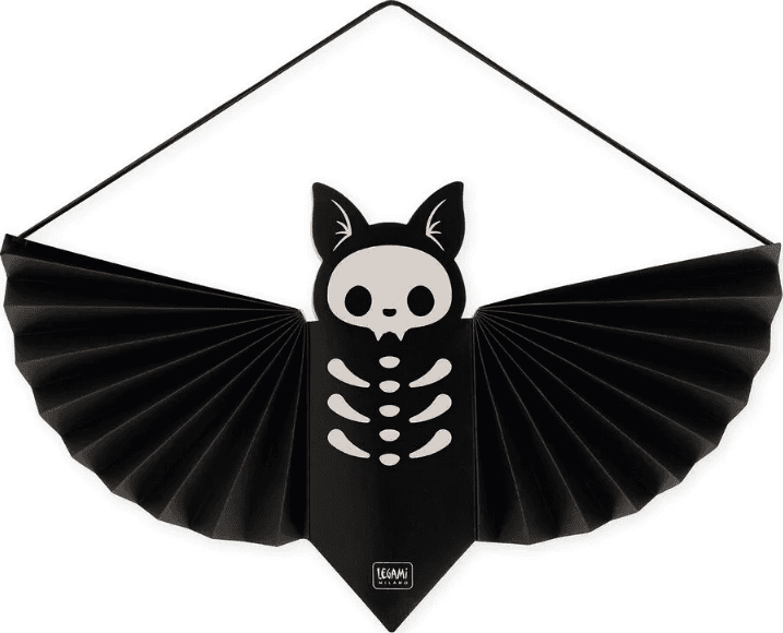 Legami -  Set di 3 Decorazioni in Carta da Appendere a tema Pipistrello - 5