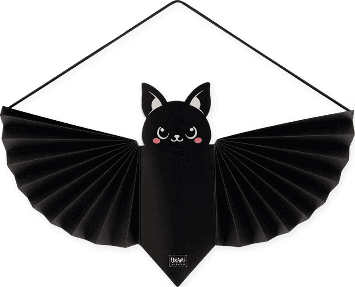 Legami -  Set di 3 Decorazioni in Carta da Appendere a tema Pipistrello - 9