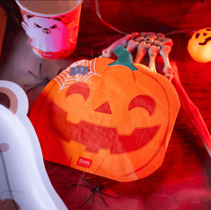 legami - Set di 16 Tovaglioli in Carta - Boo Appétit! Halloween - 2