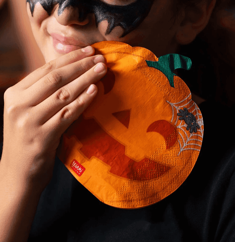 legami - Set di 16 Tovaglioli in Carta - Boo Appétit! Halloween - 4