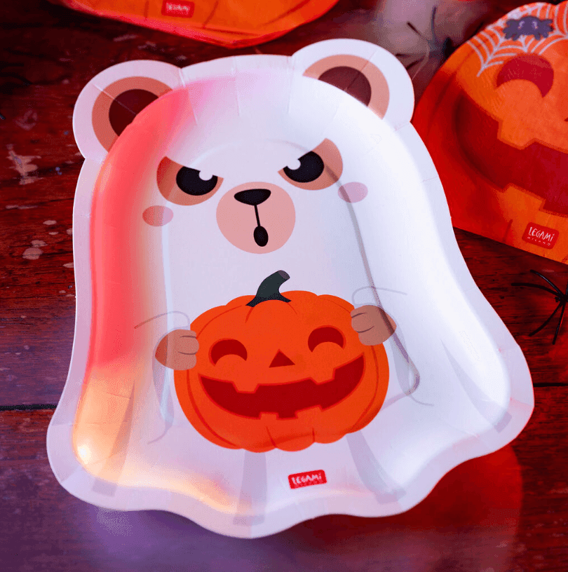 Legami - Set di 8 Piatti in Carta - Boo Appétit! Halloween - 2