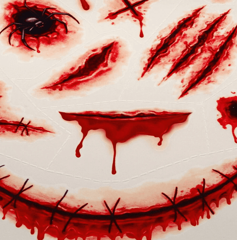 Legami - Tatuaggi Temporanei Viso e Corpo Halloween (VSFT0001) - 2