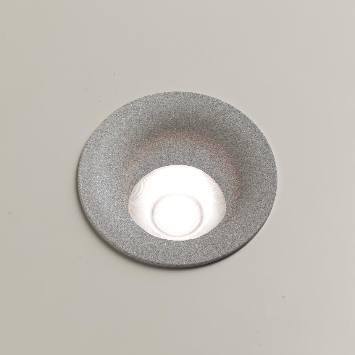 Faretto incasso Promoluce INSIDER CURVED T39 KSW LED CCT metallo - 3