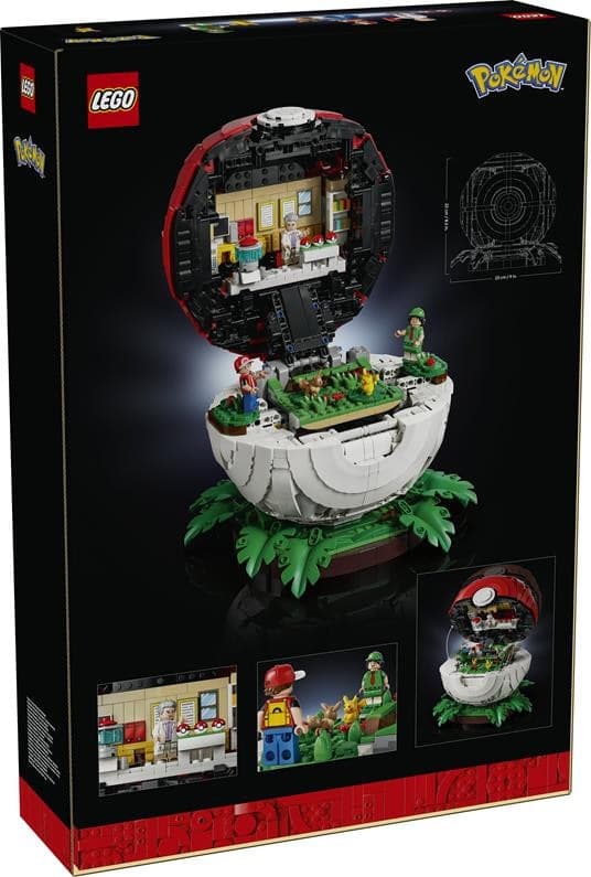Lego Pokemon - Momenti Allenatore Iconici: Poké Ball 72154 - 5