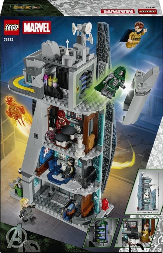 Lego Marvel - Doomsday Nuova Torre degli Avengers 76352 - 5