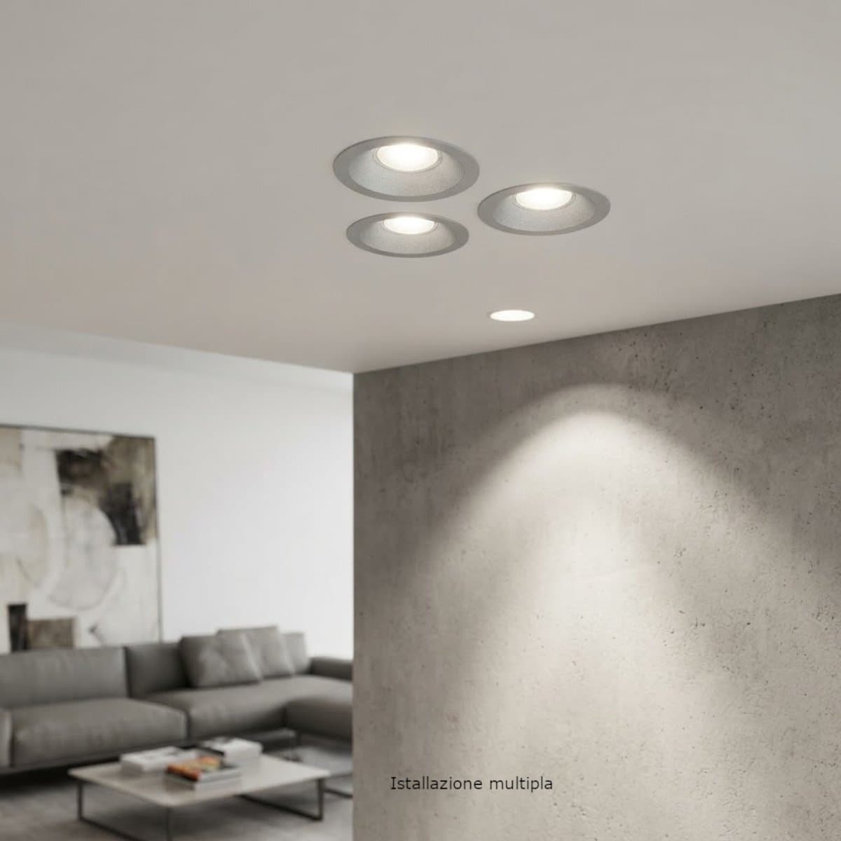 Faretto incasso Promoluce INSIDER DEEP T50 KSW LED CCT metallo - 3