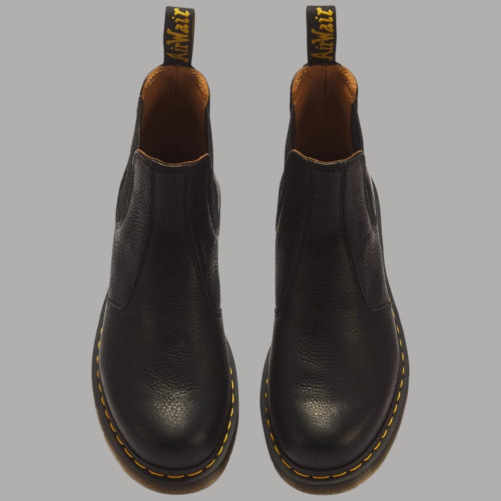 Stivaletti Chelsea Dr. Martens 2976 pelle Ambassador martellata lucida - 3