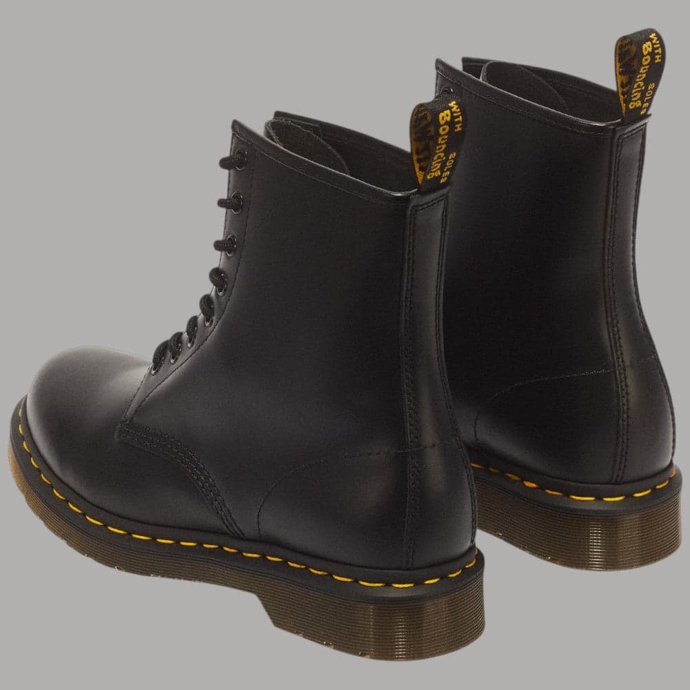 Stivali Dr. Martens 1460 Original con cuciture gialle e suola AirWair - 6