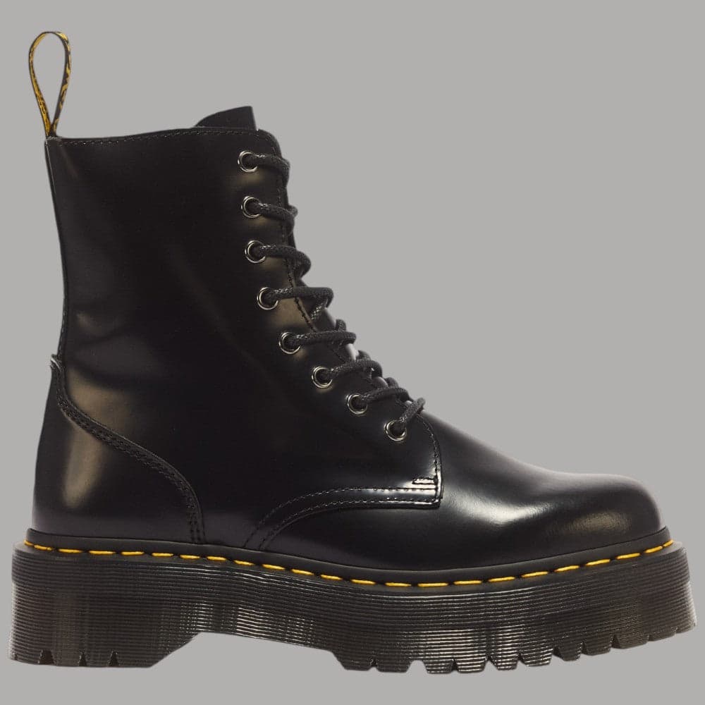 Stivali Dr. Martens Jadon con suola platform e cerniera laterale - 9