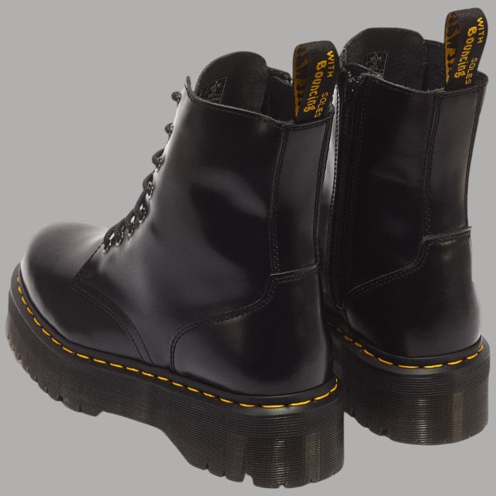 Stivali Dr. Martens Jadon con suola platform e cerniera laterale - 6