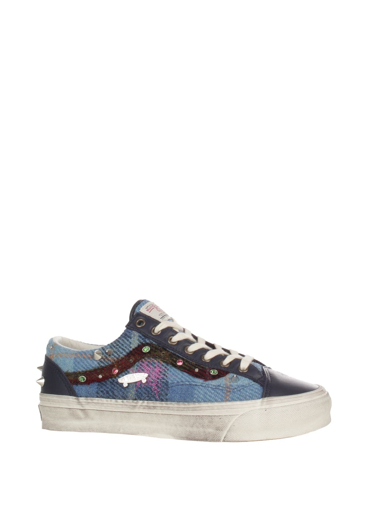 VANS  Old Skool Harris Tweed Sneakers - 2