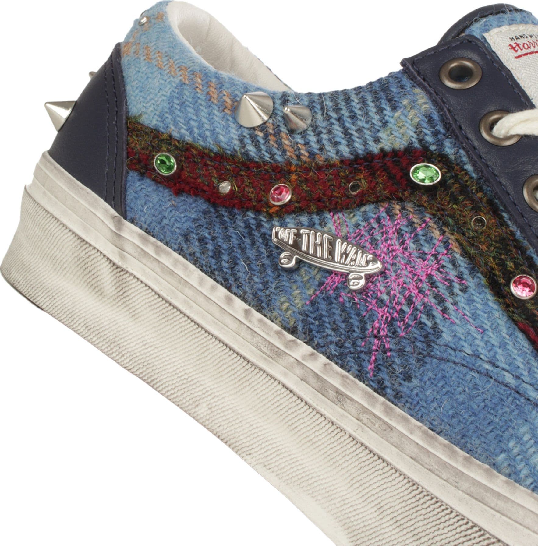 VANS  Old Skool Harris Tweed Sneakers - 3
