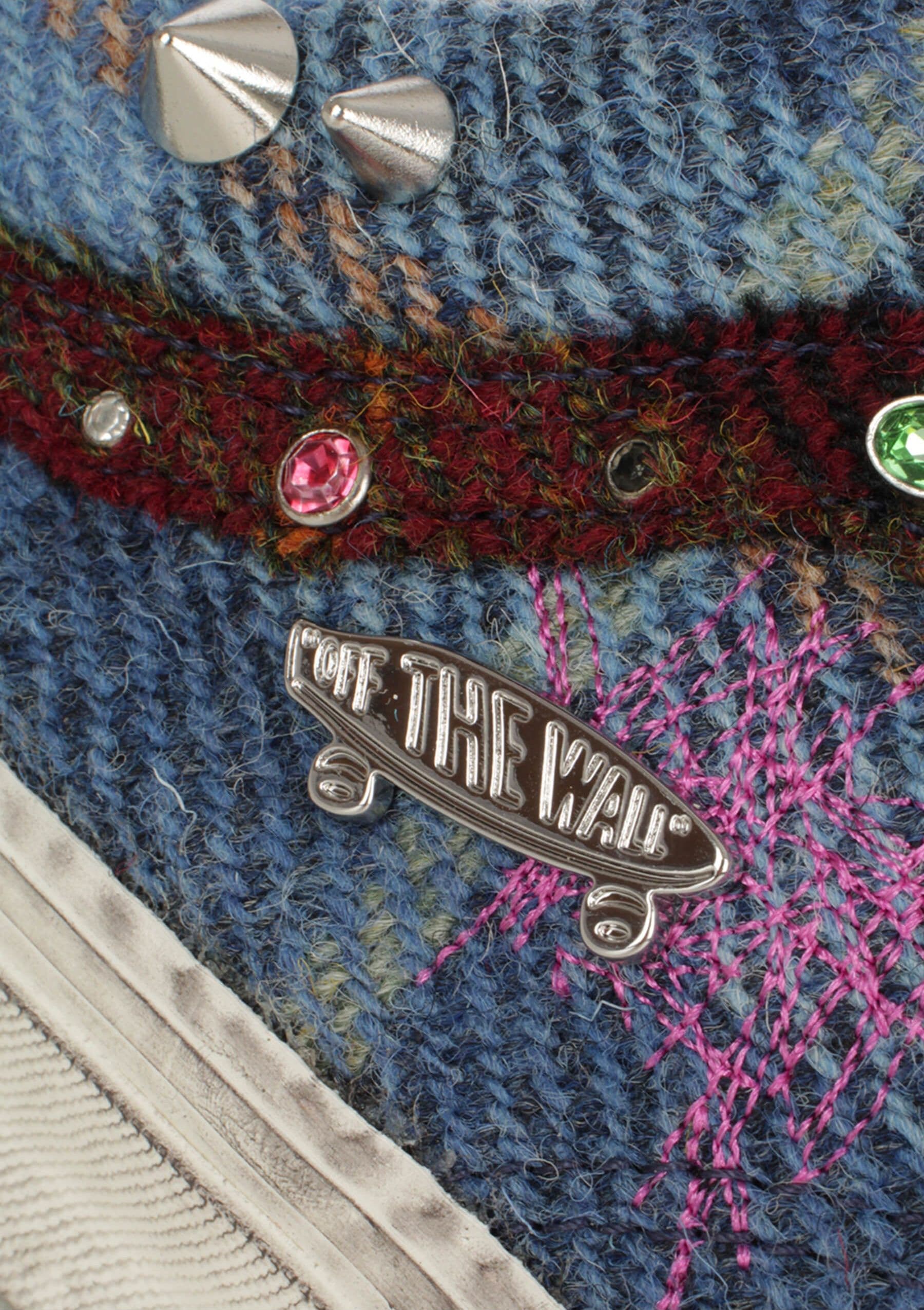 VANS  Old Skool Harris Tweed Sneakers - 5