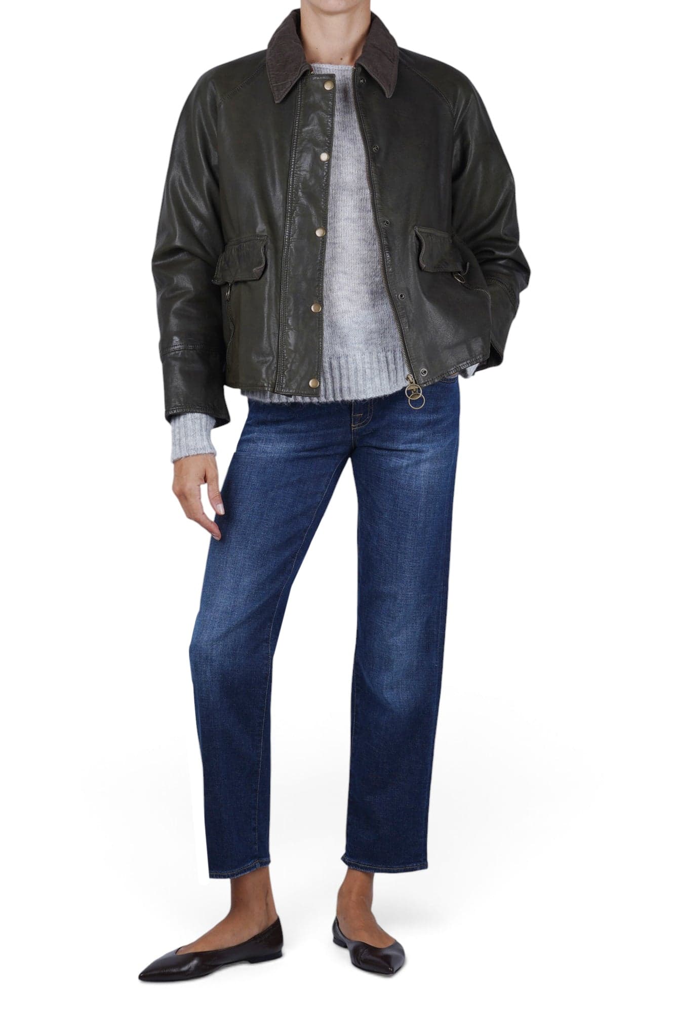 THE JACKIE LEATHERS  - Giubbotto - 480822 - Fango - 2
