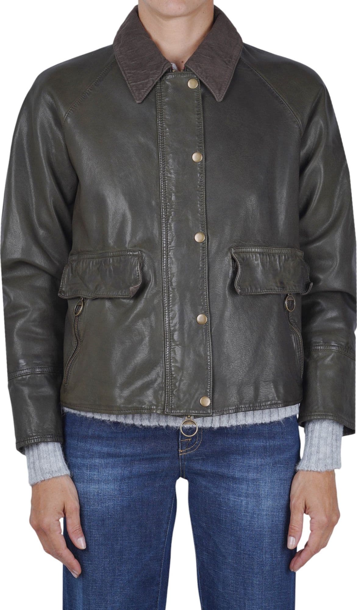 THE JACKIE LEATHERS  - Giubbotto - 480822 - Fango - 3