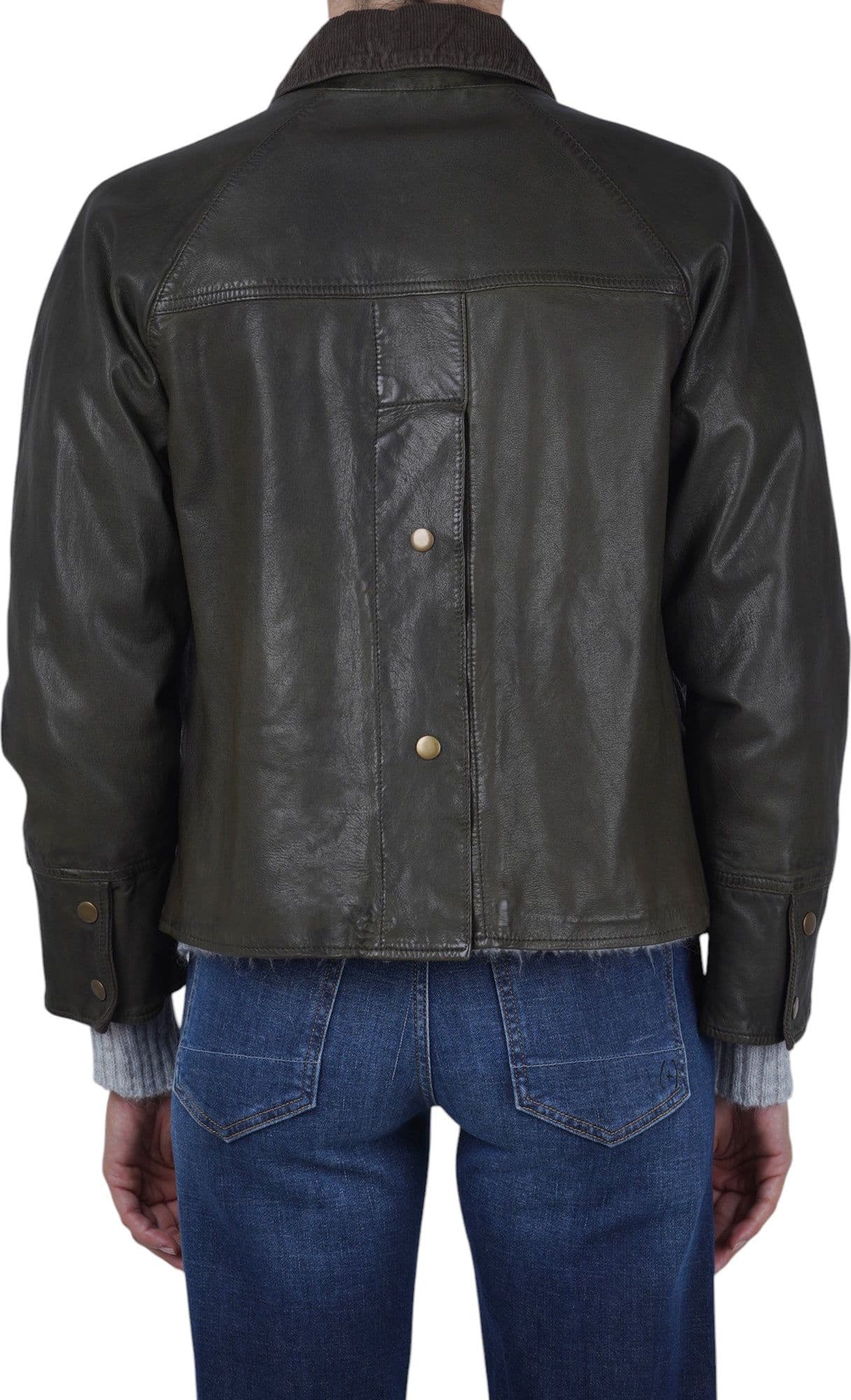 THE JACKIE LEATHERS  - Giubbotto - 480822 - Fango - 5