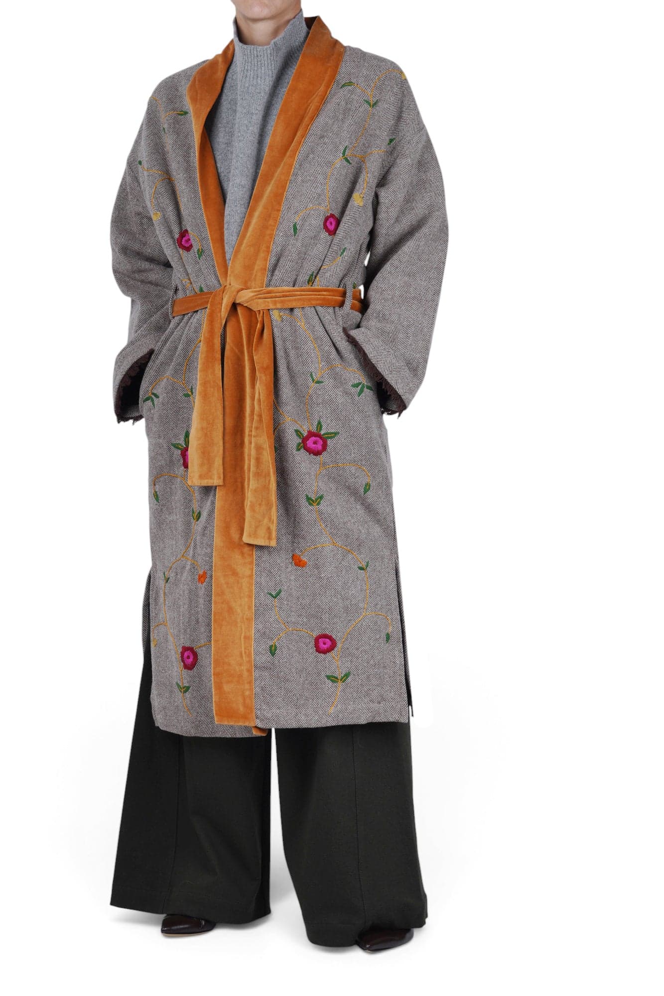 FRANCESCA BI  - Cappotto - 481124 - Avorio/Marrone - 2