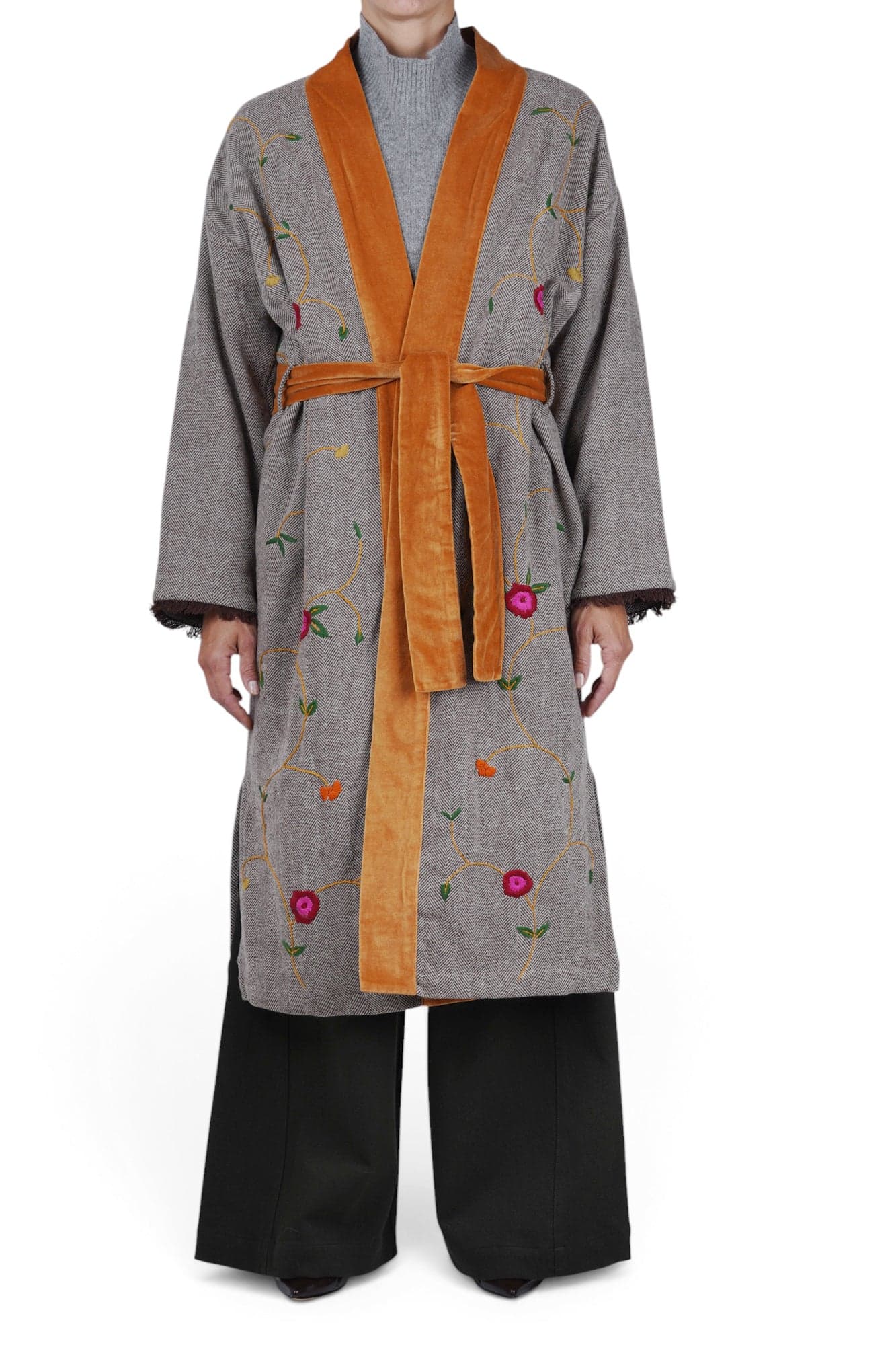 FRANCESCA BI  - Cappotto - 481124 - Avorio/Marrone - 3