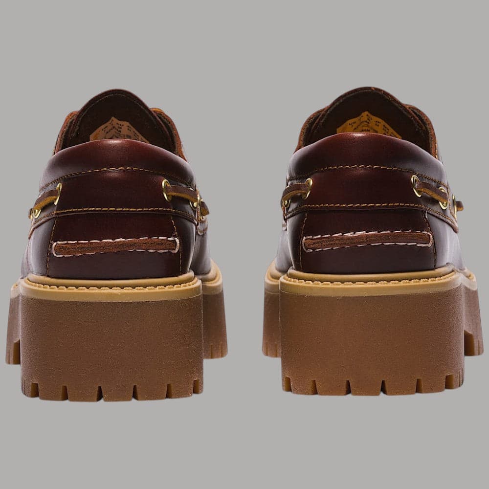 Scarpa da Barca Timberland Stone Street con Plateau in pelle Premium - 7