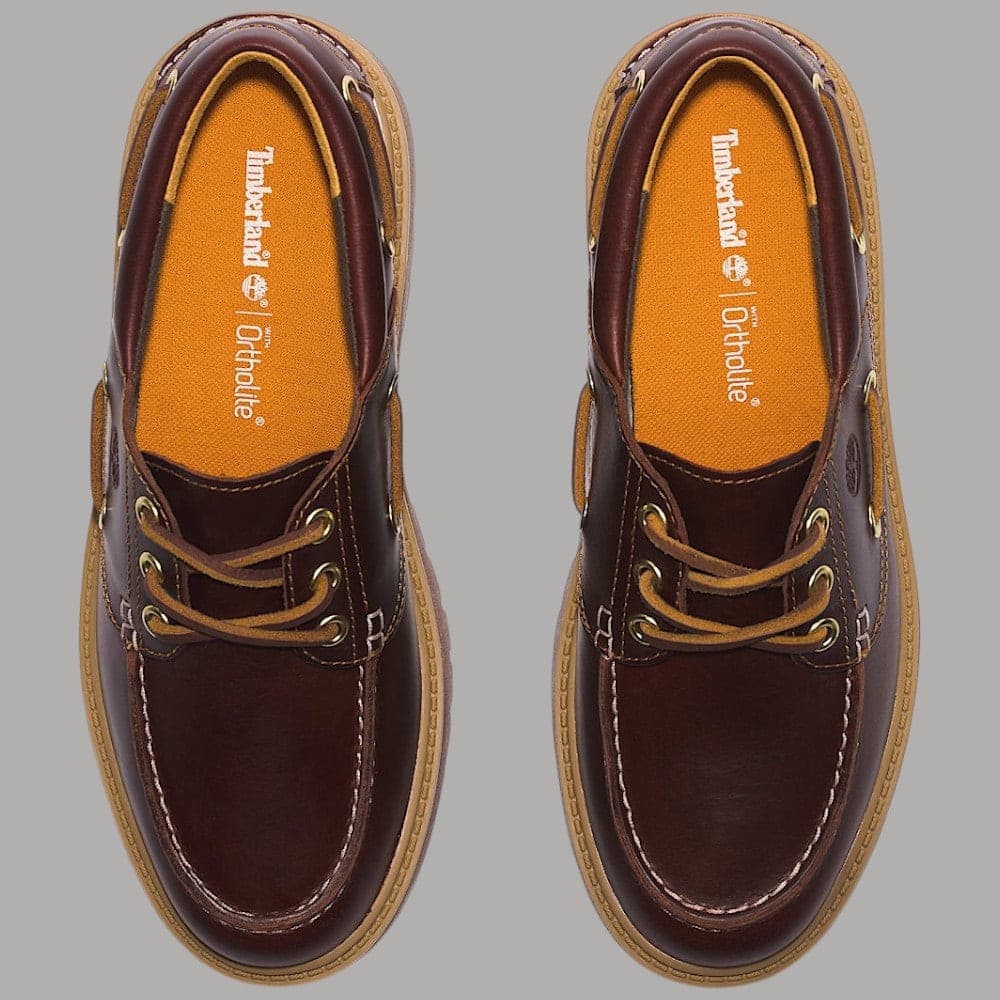 Scarpa da Barca Timberland Stone Street con Plateau in pelle Premium - 8