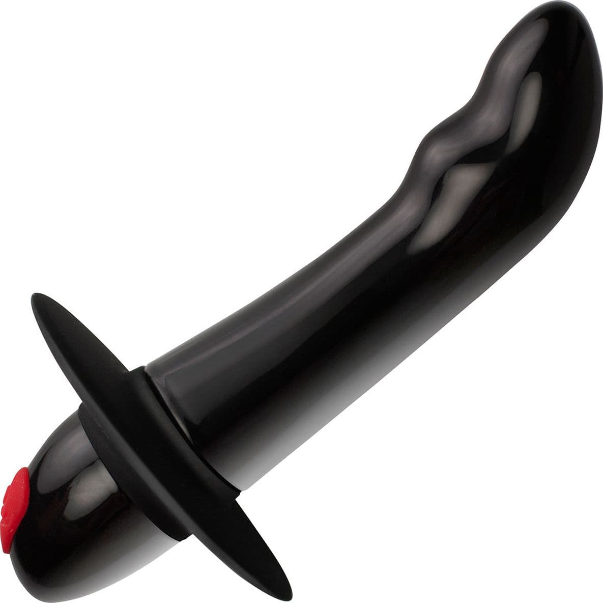 Massaggiatore Prostatico Vibrante Rocks-Off Quest Nero 10 Vibrazioni Curvo con Base Sicura - 3