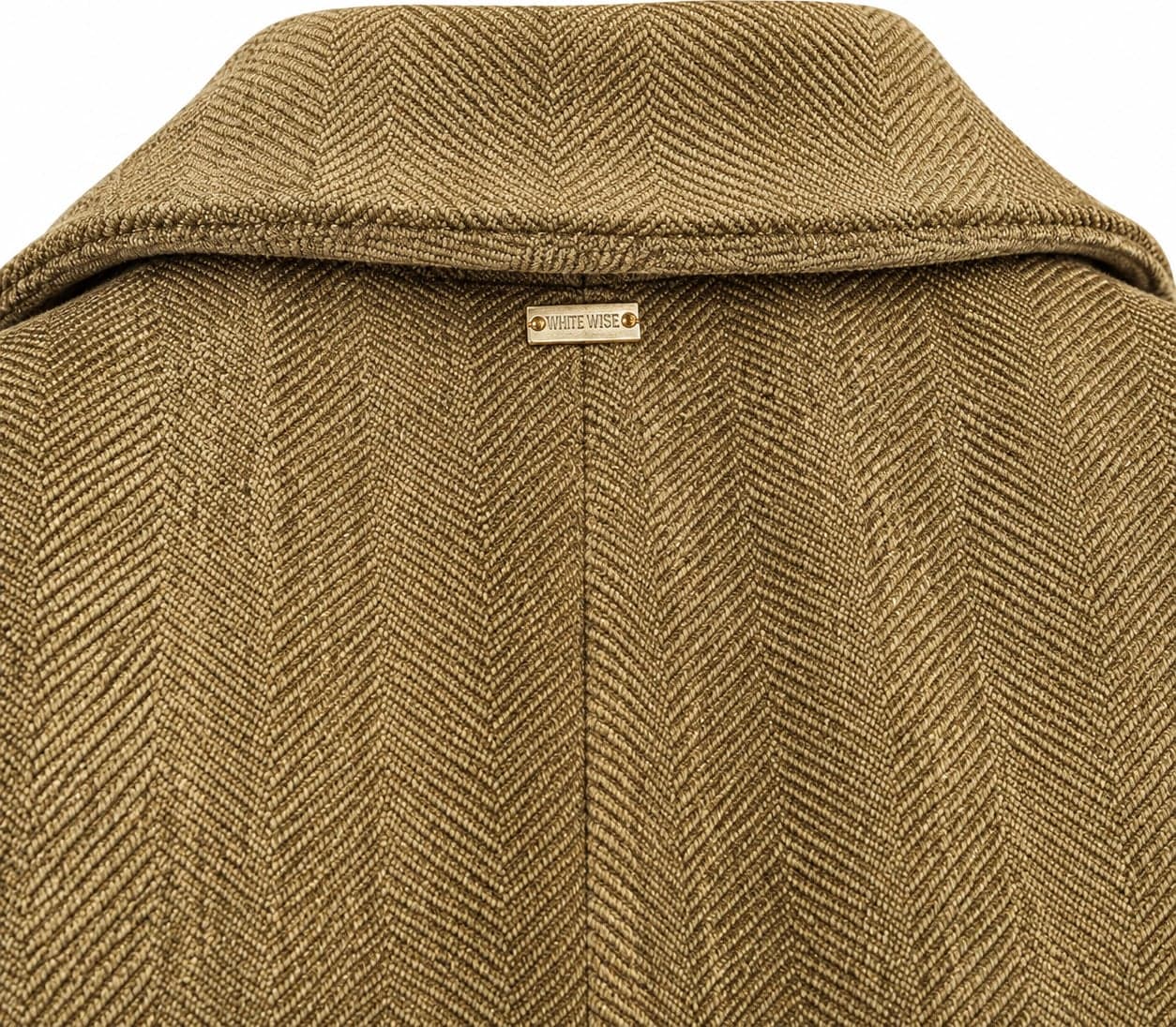WHITE WISE giacca donna doppiopetto con resca WW21554 - 3