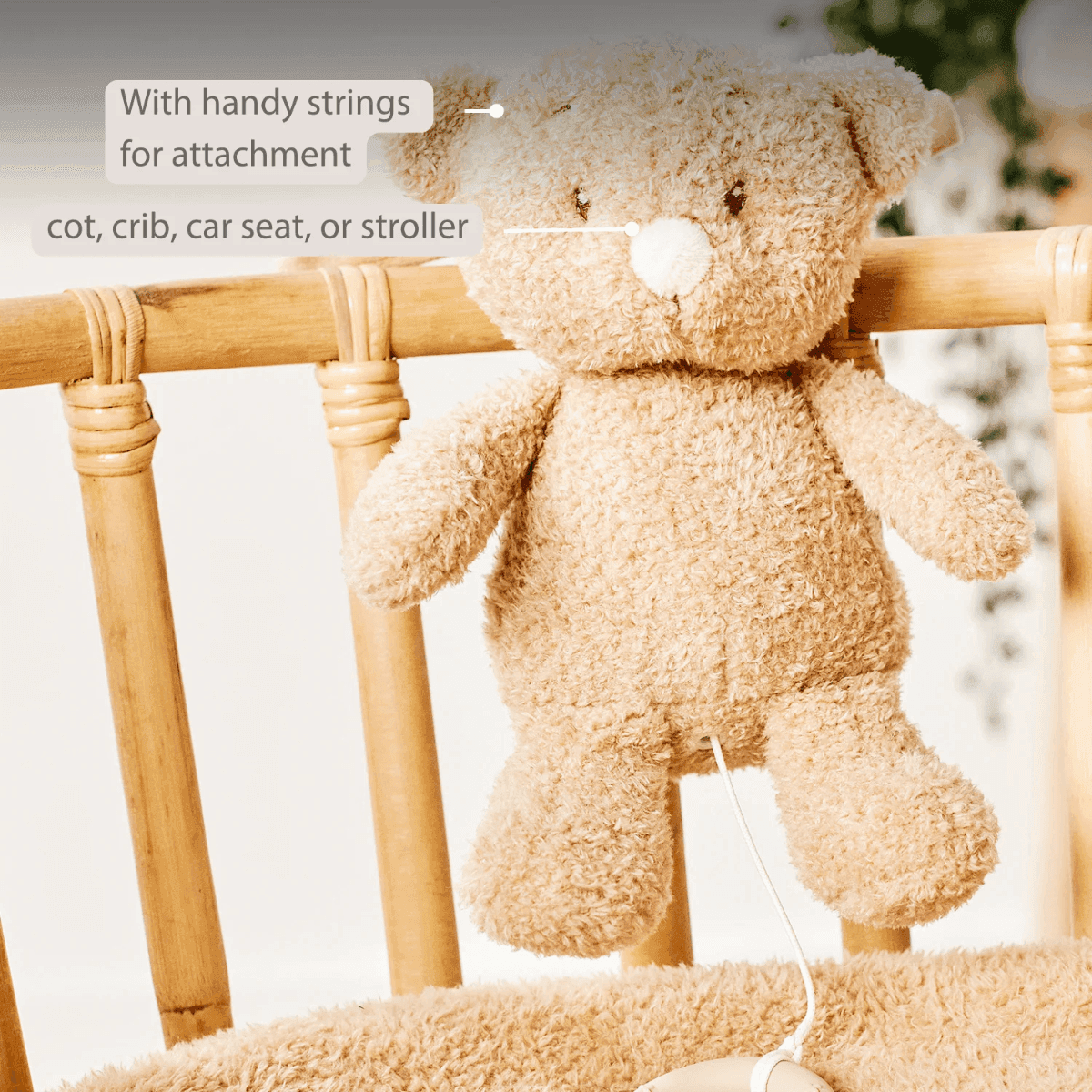 Carillon Neonato Nattou per Lettino Orso Teddy - 2