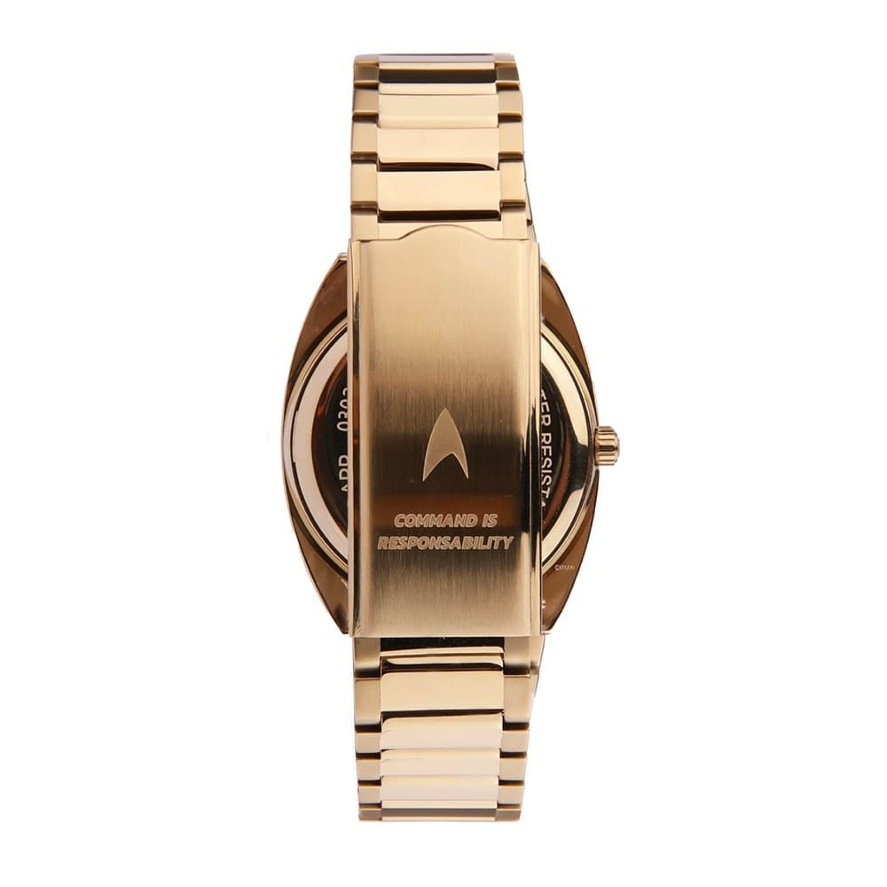 Lorenz Star Trek Command Gold Quarzo 40x36 mm (030287KK) - 3