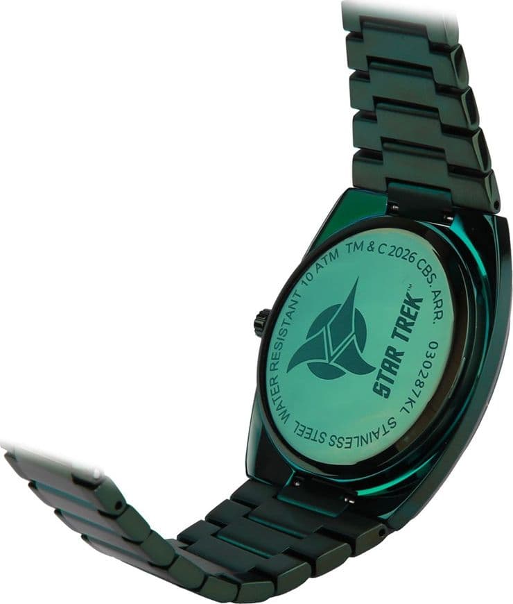 Lorenz Star Trek Klingon Verde Quarzo 40x36 mm (030287KL) - 2