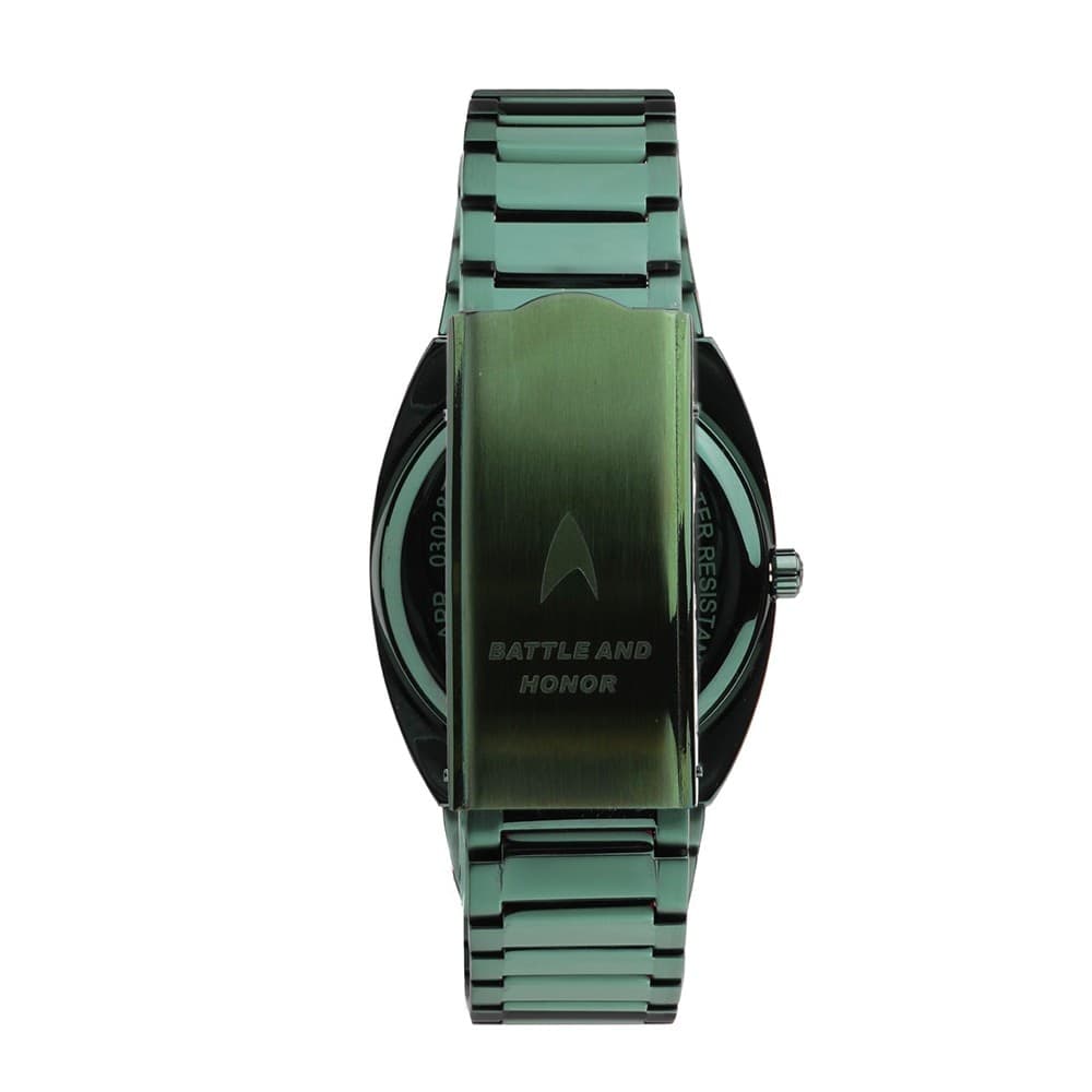 Lorenz Star Trek Klingon Verde Quarzo 40x36 mm (030287KL) - 3