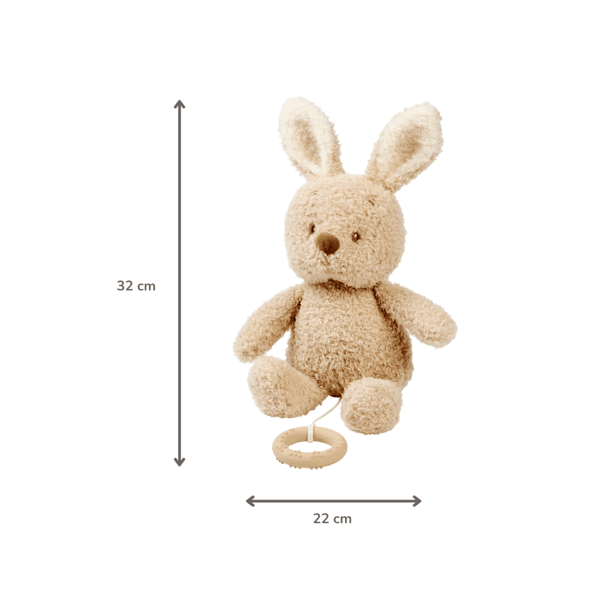 Carillon Nattou Coniglio Teddy - 2