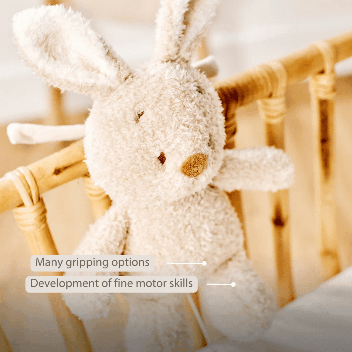 Carillon Nattou Coniglio Teddy - 4