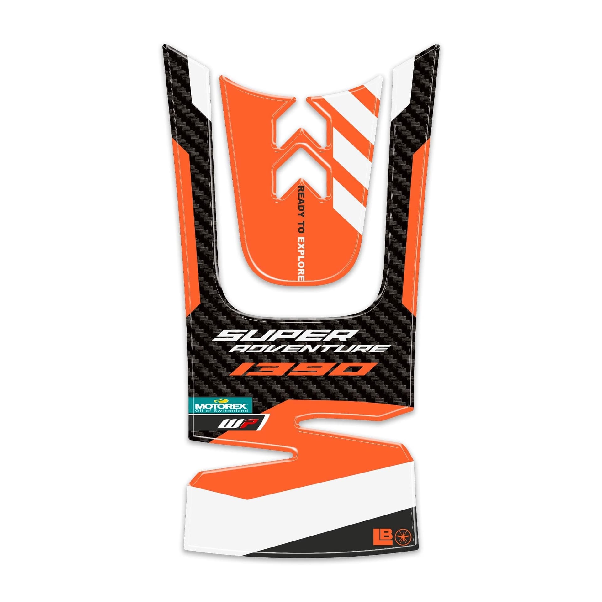 Adesivo Paraserbatoio moto compatibile con KTM 1390 Super Adventure S 2026 - 2