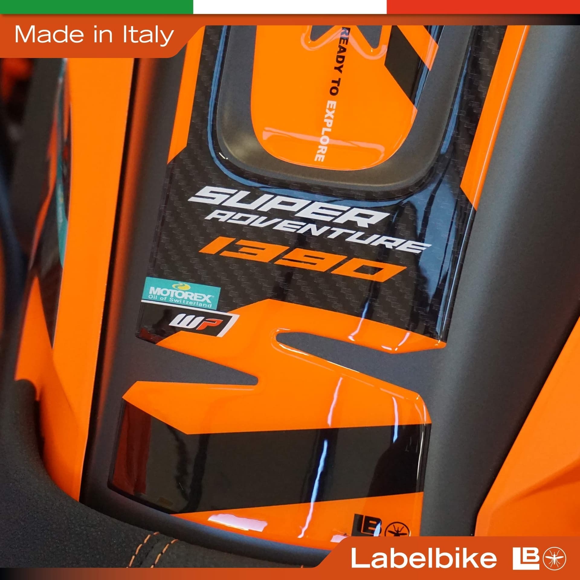 Adesivo Paraserbatoio moto compatibile con KTM 1390 Super Adventure S 2026 - 10