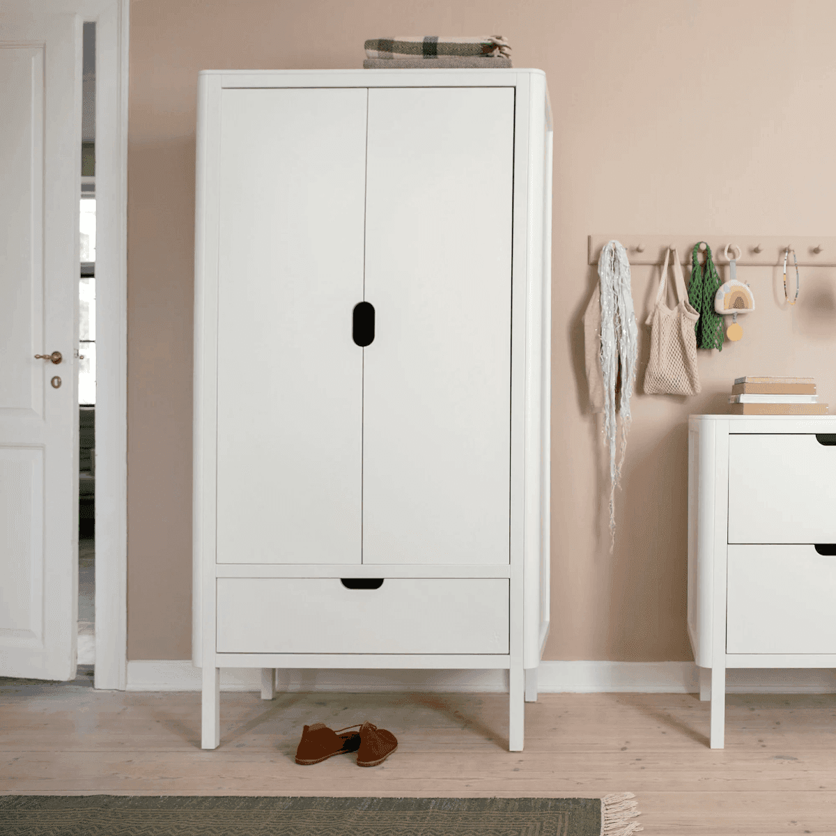 Armadio 2 Ante Sebra Classic White - 2