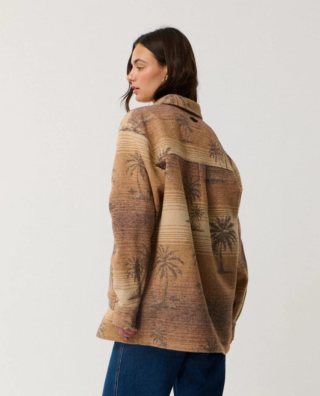 Giacca Rip Curl Retrò Swell Jacquard Shacket - 4