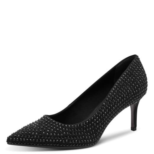 Tamaris decolte neri con strass 1-22468-47 - 3